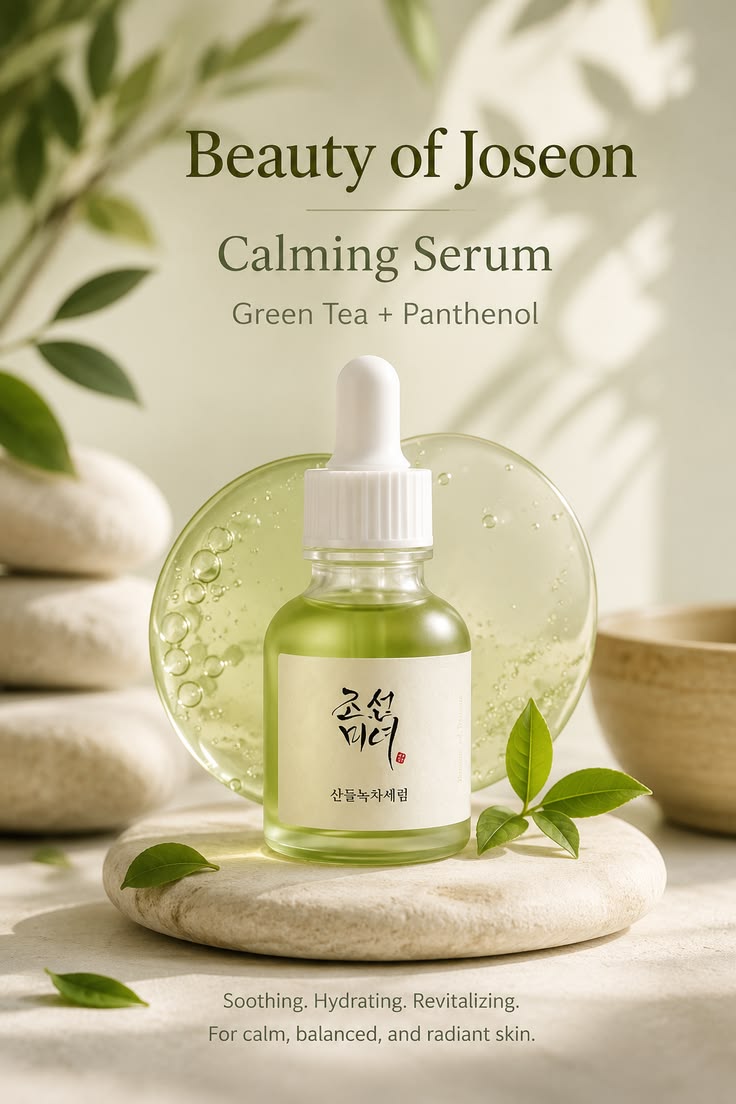 Beauty of Joseon Calming Serum: Tè verde + Pantenolo 30ml