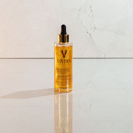 Olio Glitterato Illuminante Viso e Corpo