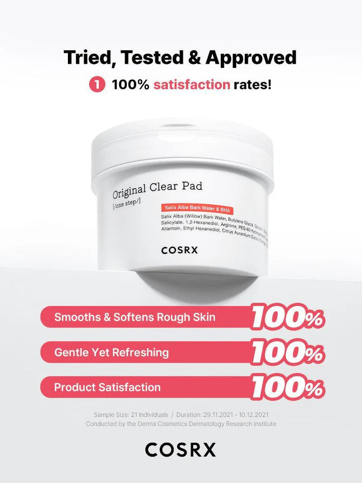 COSRX Pad Original Clear One Step 70 fogli