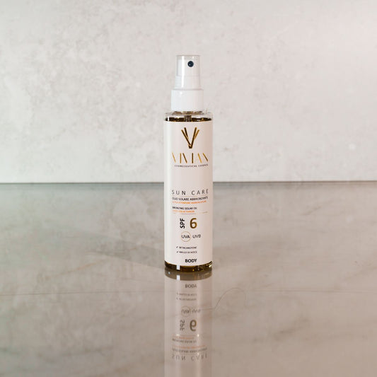 Olio solare abbronzante SPF 6
