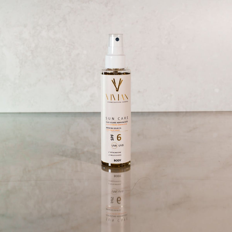 Olio solare abbronzante SPF 6